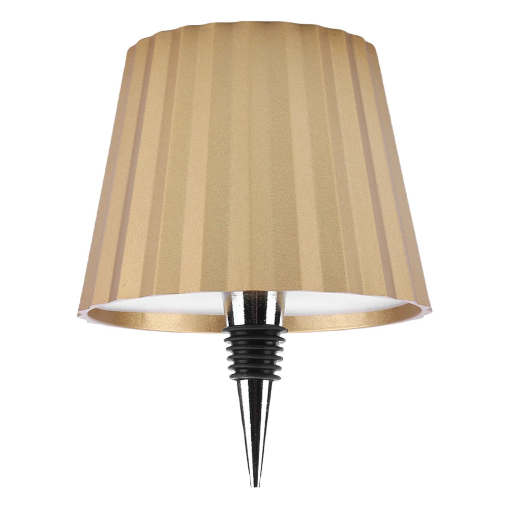 Wireless Bottle Lamp Rechargeable 3 Colors Dimmable Wireless Touch Table Lamp Portable LED Table Lamp for Restaurant Bar