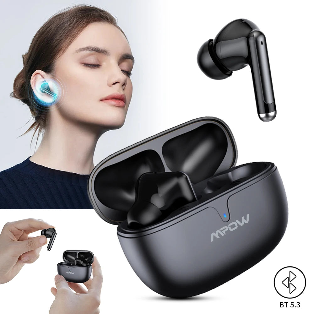 Mpow S65 True Wireless Earbuds Bluetooth 5 3 30H Playtime