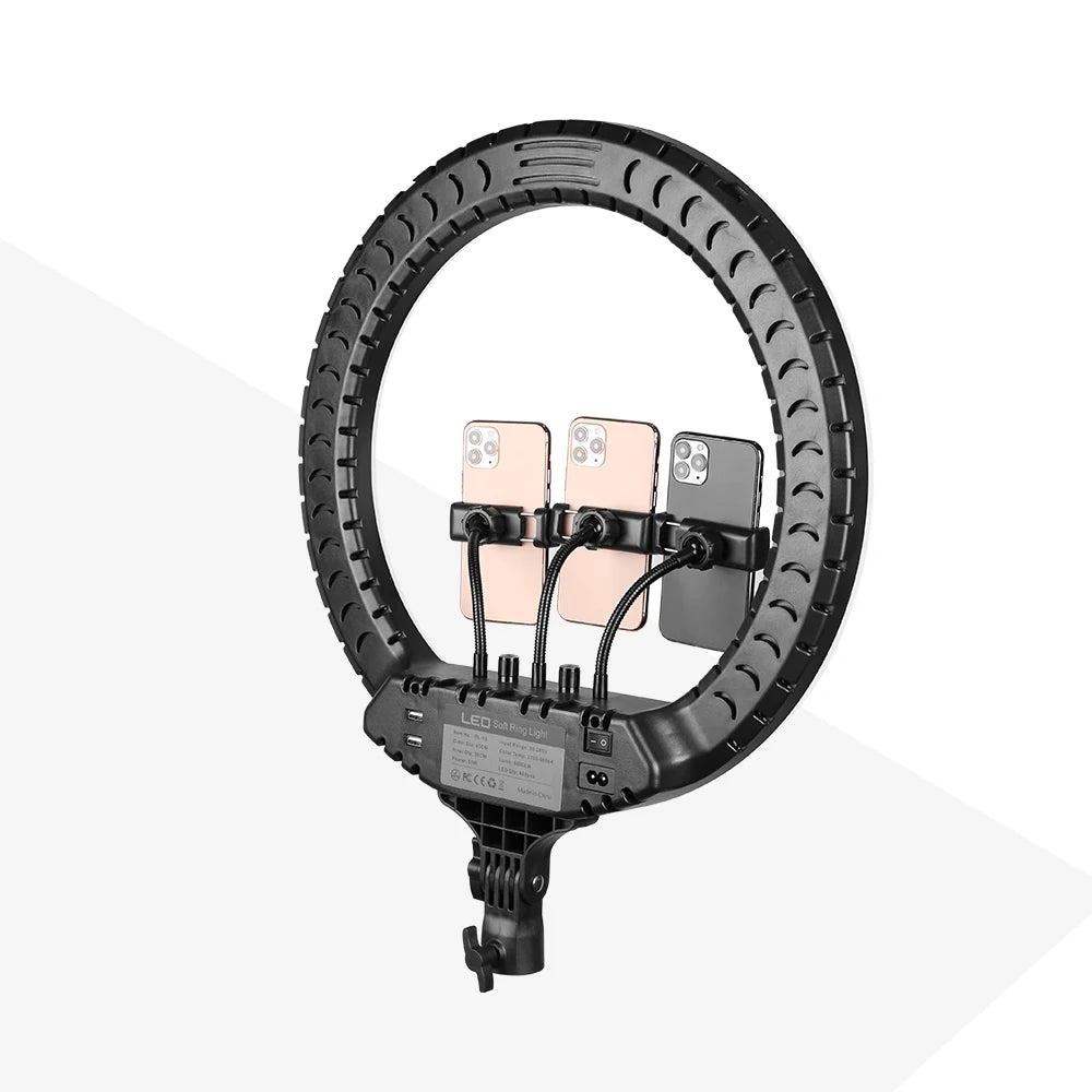 18 Inch LED Ring Light Kit With Stand For YouTube Makeup