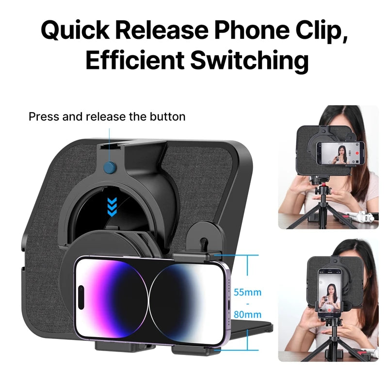 Ulanzi RT02 Portable Mini Teleprompter for Tablet and Phone