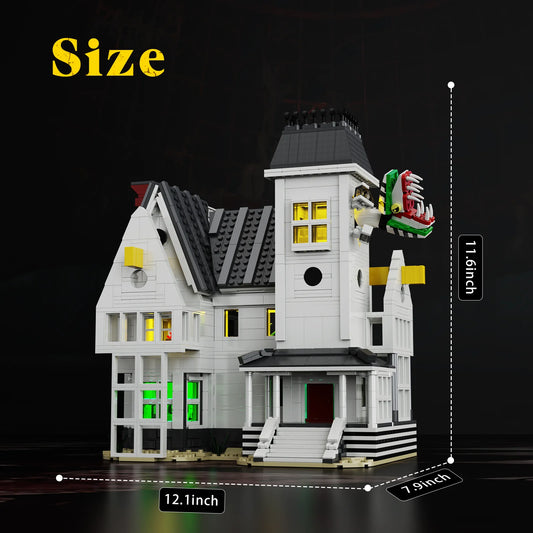 Beetle House Building Block Set 1851 Pieces Halloween Model