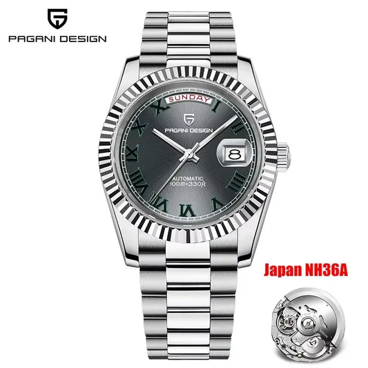 PAGANI DESIGN DD40 Men's Watches 2025 Top Luxury Automatic NH36A Mechanical Wristwatches AR Sapphire Mirror Watch For Men Clock