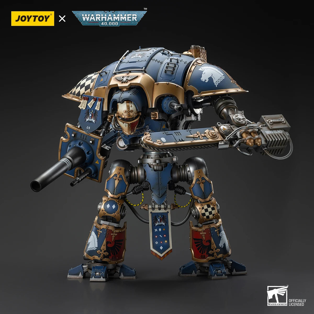 TOYVERSE 1/18 Scale JOYTOY Warhammer 40K Imperial Knights House Terryn Paladin Poseable Action Figure Toy