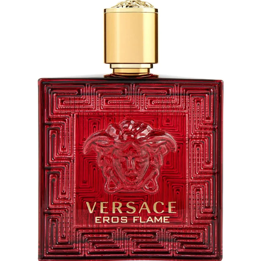 Versace Eros Flame men Eau De Parfum Spray 100ml Tester woody notes Covered or uncovered, random packaging is rudimentary