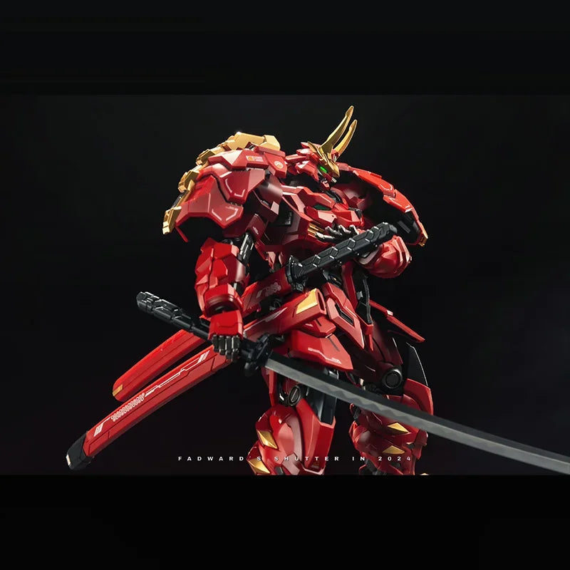 MOSHOWTOYS Action Figures Mech,Takeda Shingen,The Tiger of Kai,Excellence Level,7.09'' Progenitor Effect Collection Toy,Alloy Sk