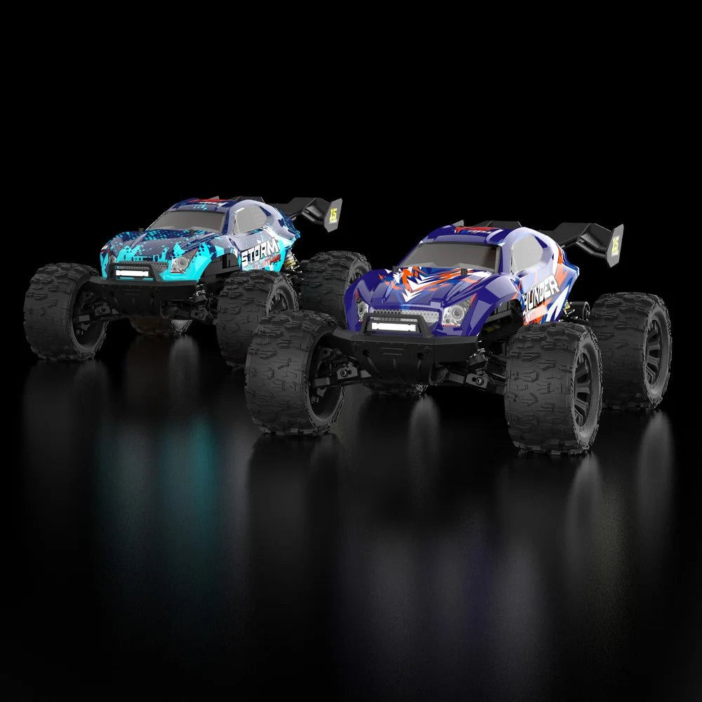 JIUSI MT14R 1/14 RC Racing Car 3S Battery 4WD 80km/h Brushless Motor 2.4G Remote Control 35C High Speed Off-road RC Truck
