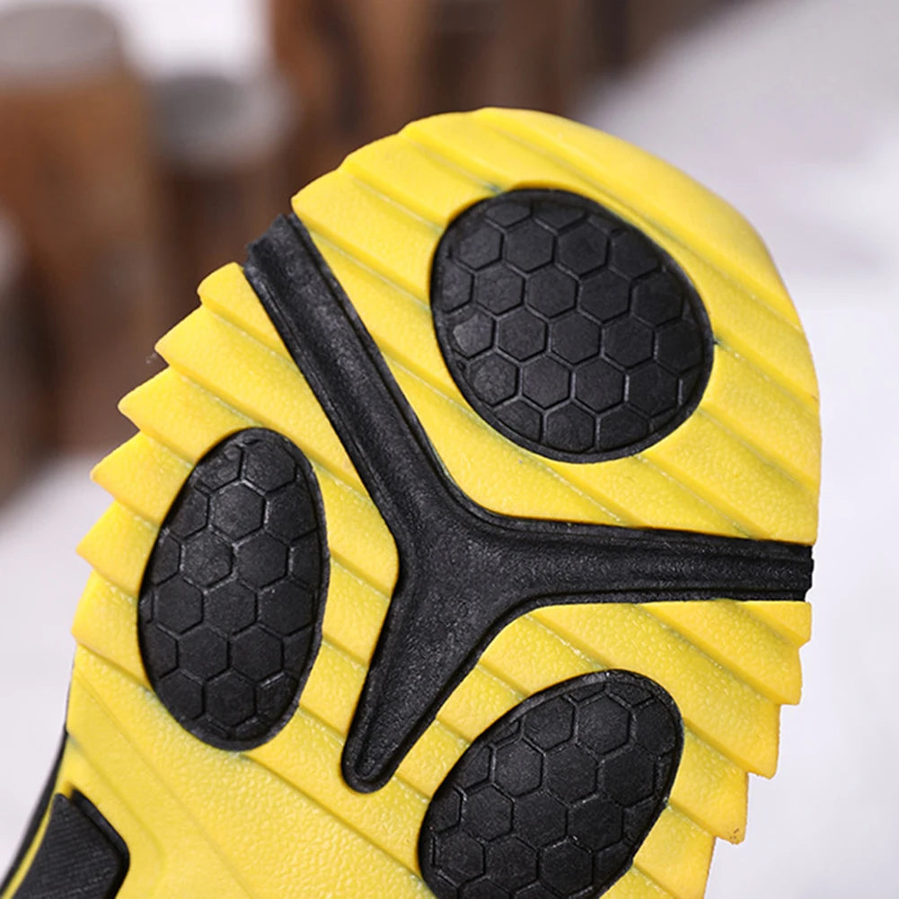 Waterproof Fur Lined Winter Snow Boots For Kids Warm Cozy