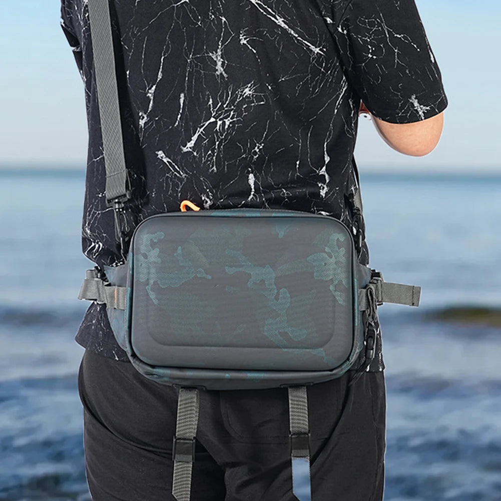 Fishing Fanny Pack Adjustable Belt Tackle Storage Bag