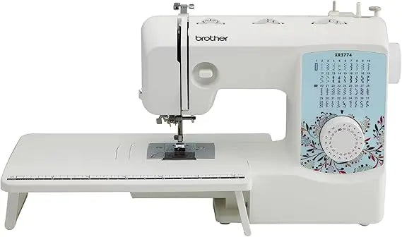 Sewing and Quilting Machine, XR3774, 37 Built-in Stitches, Wide Table, 8 Included Sewing Feet