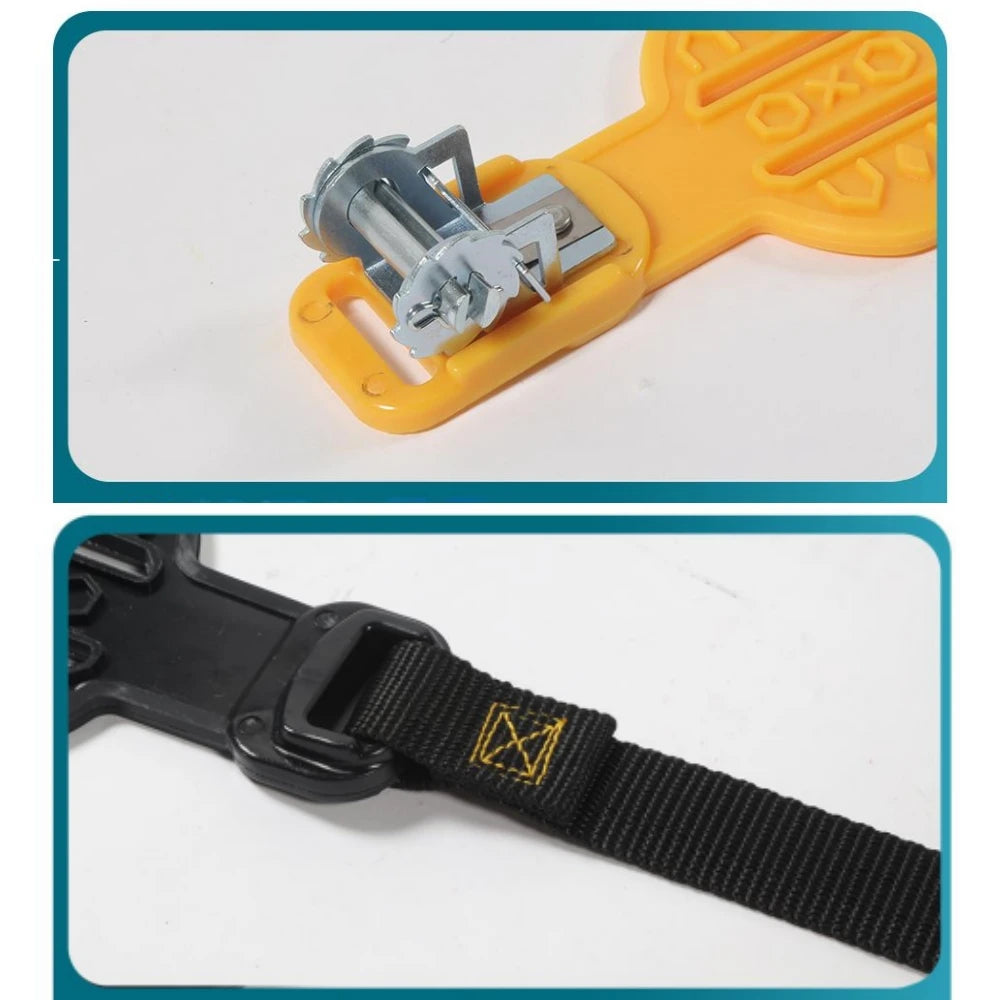 6PCS Car Snow Chain Off Road Motorcycle Anti-slip Car Snow Chains Tyre Winter Roadway Safety Atv Truck Tire Chain Anti-skid