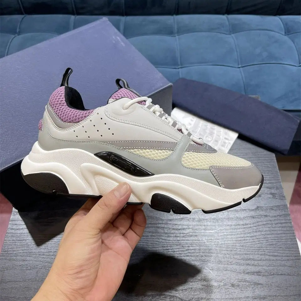 Original Men Running Shoes Outdoor Women Road B22 Casual Jogging Sneakers Cushioned Stretch Thick-Soled b30 Marathon Shoes