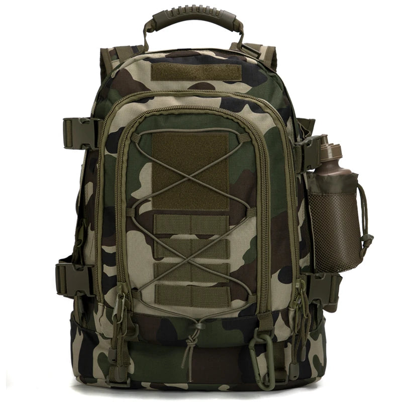 LQARMY 65L Outdoor Tactical Backpack Large Capacity Pack