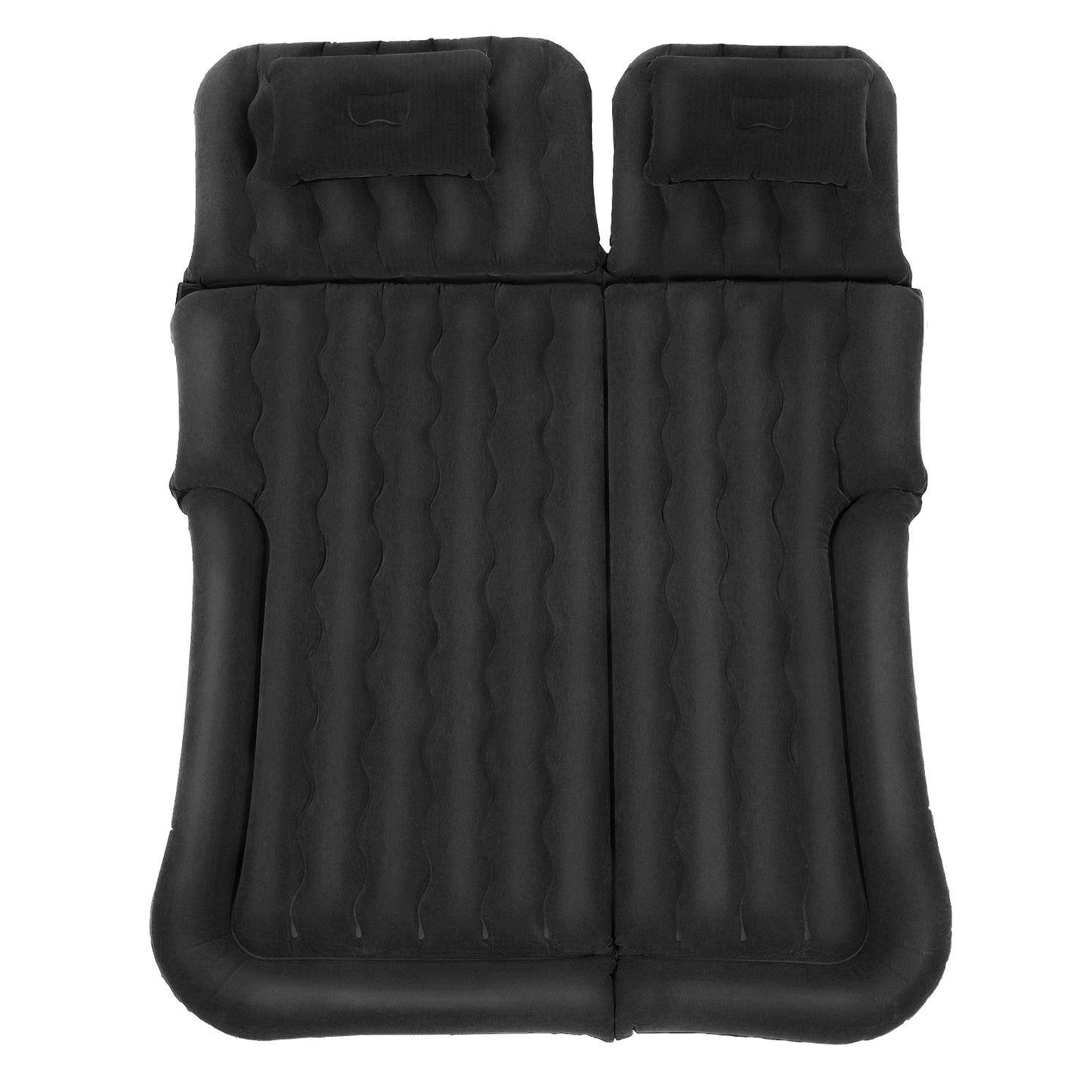 SUV Air Mattress w/ Air Pump, Inflatable Car Mattress for Trunk, Camping Bed Cushion Travel Back Seat Sleeping Bed