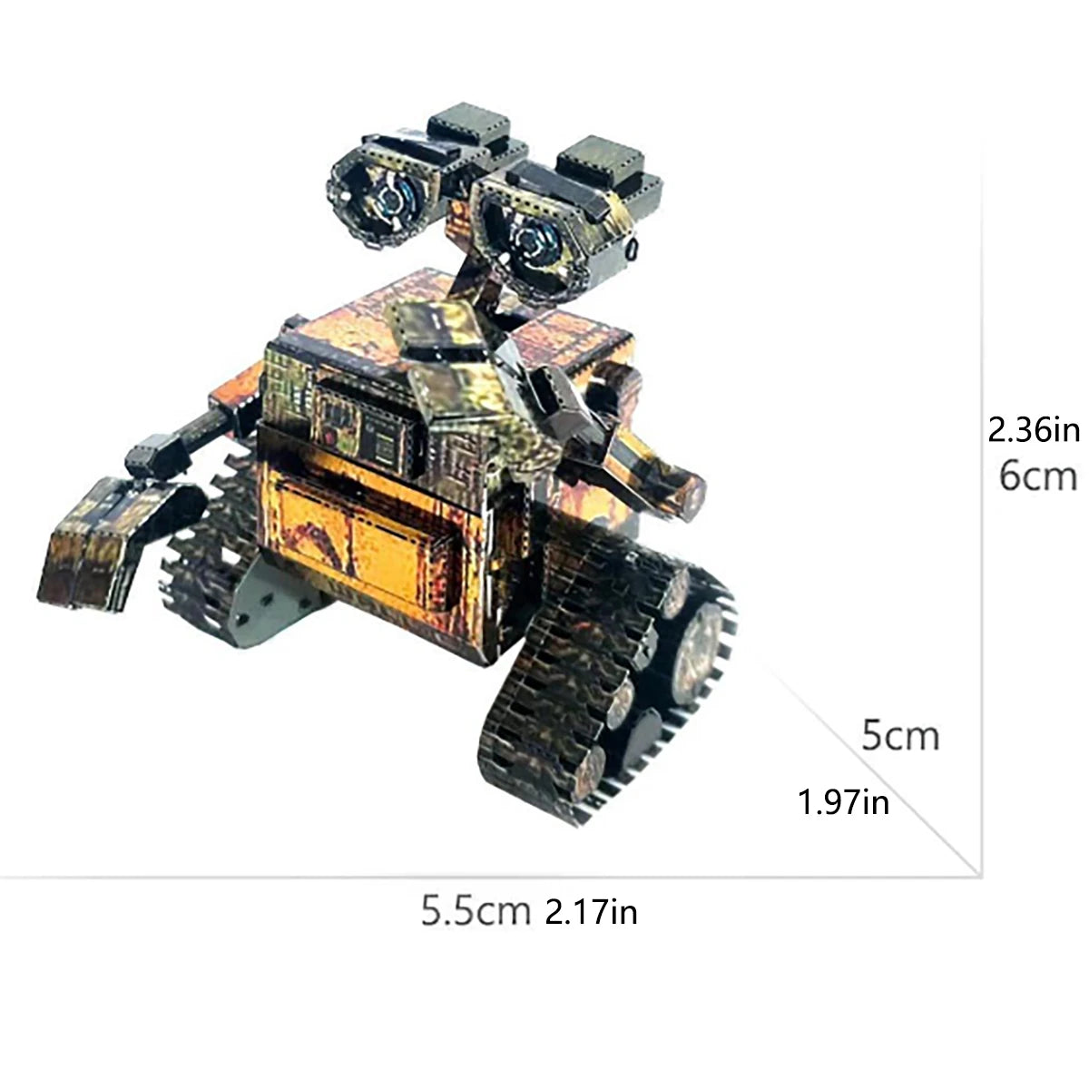 wali 3D Metal Puzzle DIY Model Building Kit Adult Toys Birthday Gift