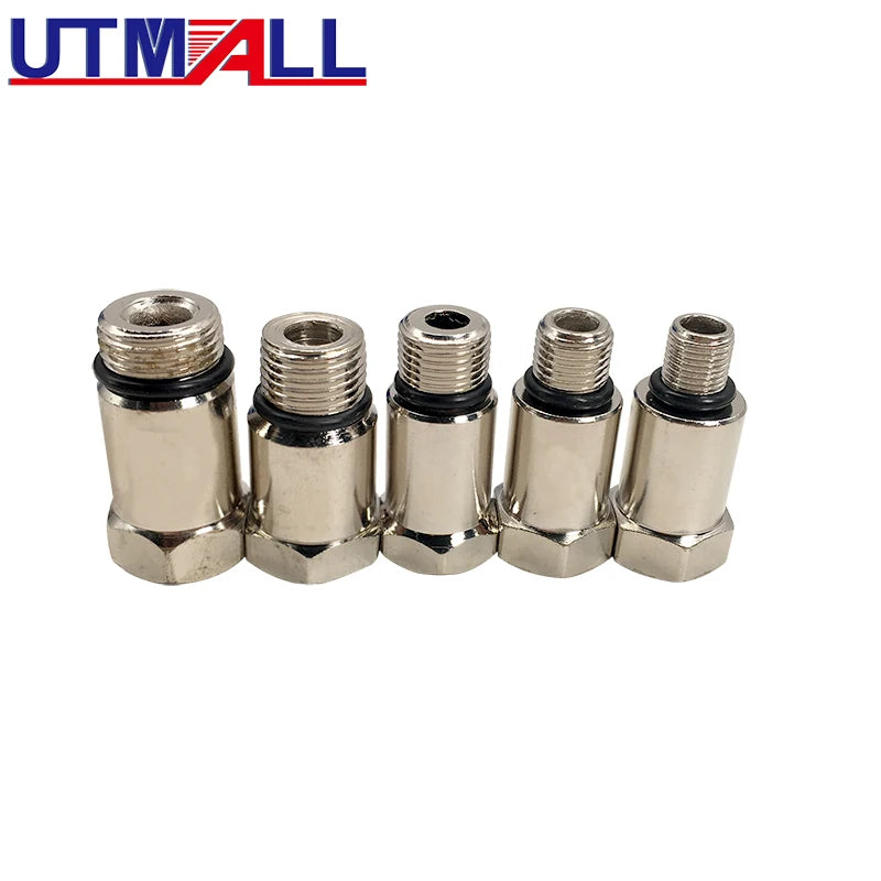 New Rapid Connected Petrol Gas Engine Cylinder Compressor Gauge Meter Test Pressure Compression Tester Leakage Diagnostic