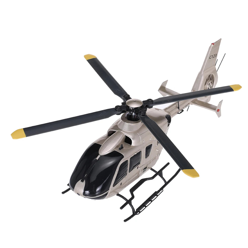 RC ERA C123 2.4G 6CH 6-Axis Gyro Optical Flow Localization Altitude Hold 1:36 EC135 Scale RC Helicopter RTF