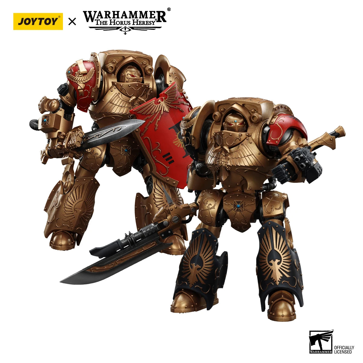 JOYTOY Warhammer 30K 1/18 Action Figures Legio Custodes Contemptor Dreadnought Anime Collection Model Toys