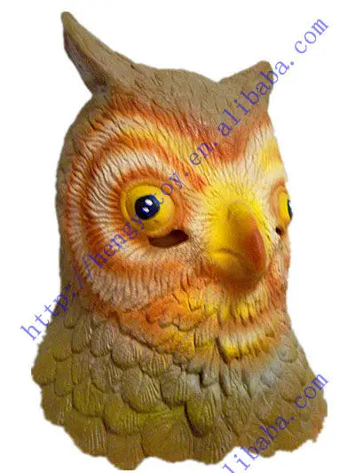 Latex Full Head Animal Bird Dove Dodo Parrot Pigeon Crow Masquerade Props Mask