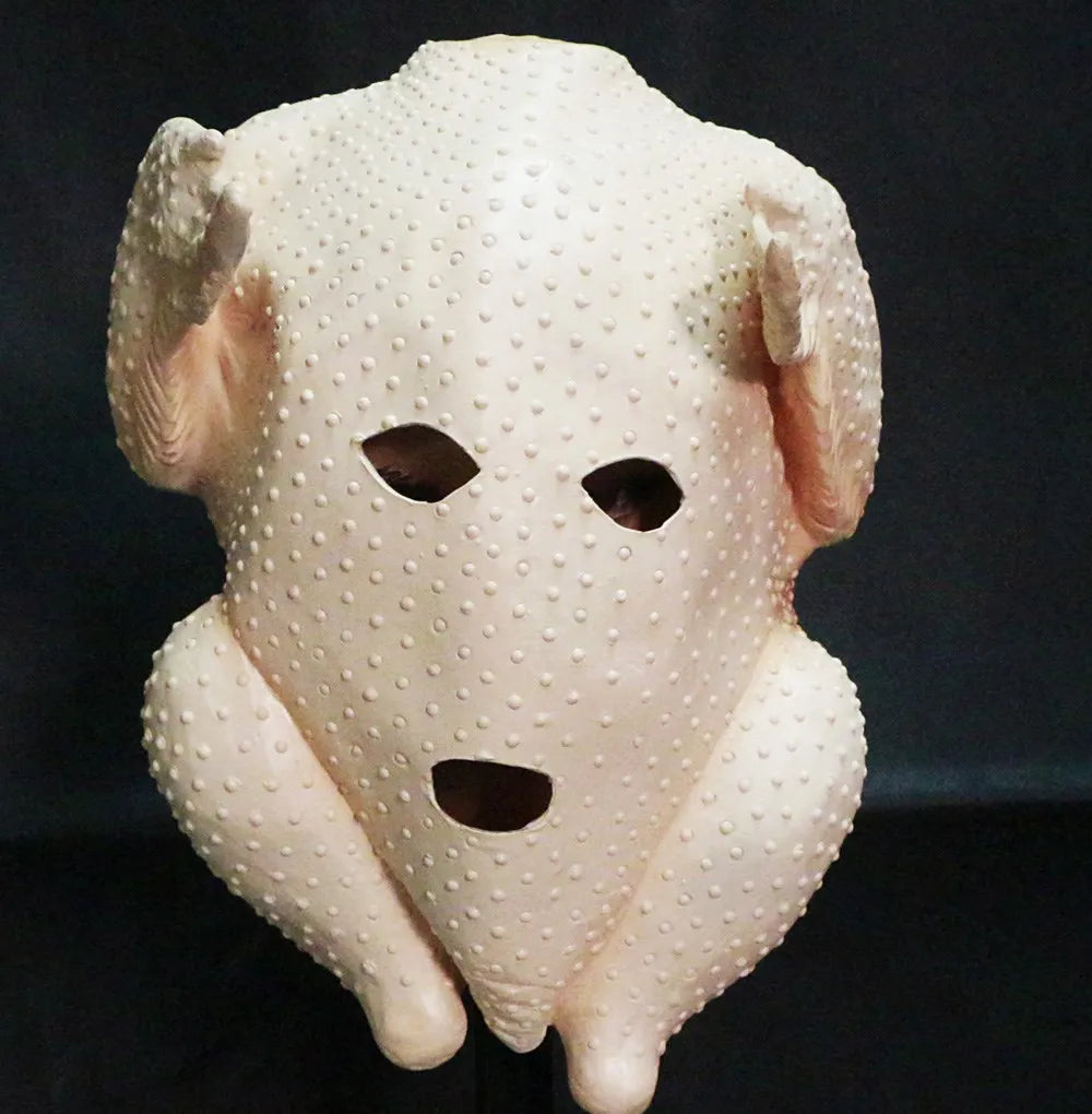 Latex Full Head Animal Bird Dove Dodo Parrot Pigeon Crow Masquerade Props Mask