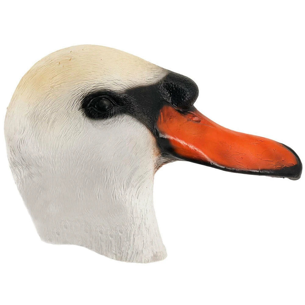 Latex Full Head Animal Bird Dove Dodo Parrot Pigeon Crow Masquerade Props Mask