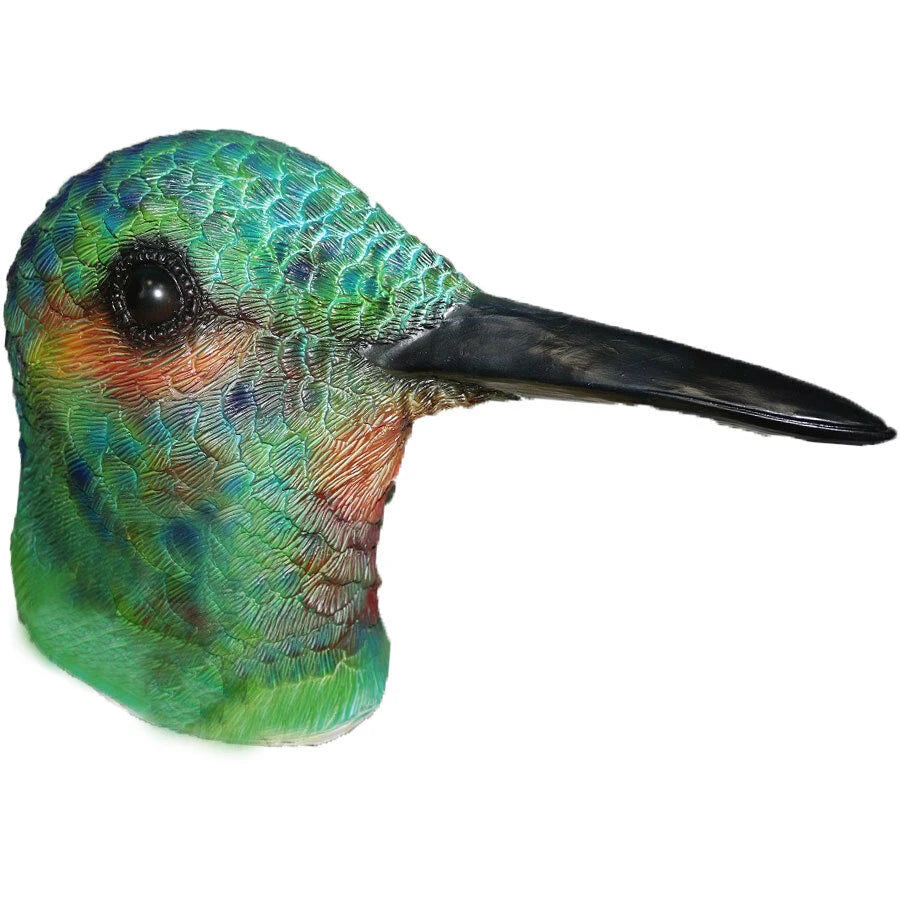 Latex Full Head Animal Bird Dove Dodo Parrot Pigeon Crow Masquerade Props Mask