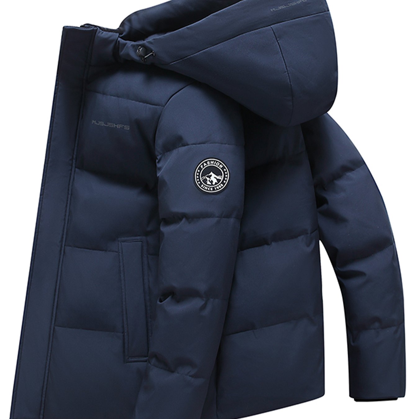 2025 New Men's Down Padded Short Thickened Warm Winter Coat, Youth Oversized Casual Versatile Jacket - Y