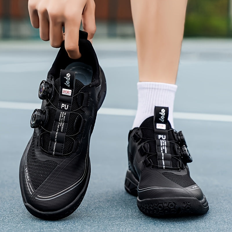 Men's & Women's Carbon-Sole Table Tennis & Multi- Training Sneakers - Low-Top All-Terrain Sneakers with Cushioning, for running, Tennis, Badminton, Pickleball - Breathable Sportswear (Unisex)