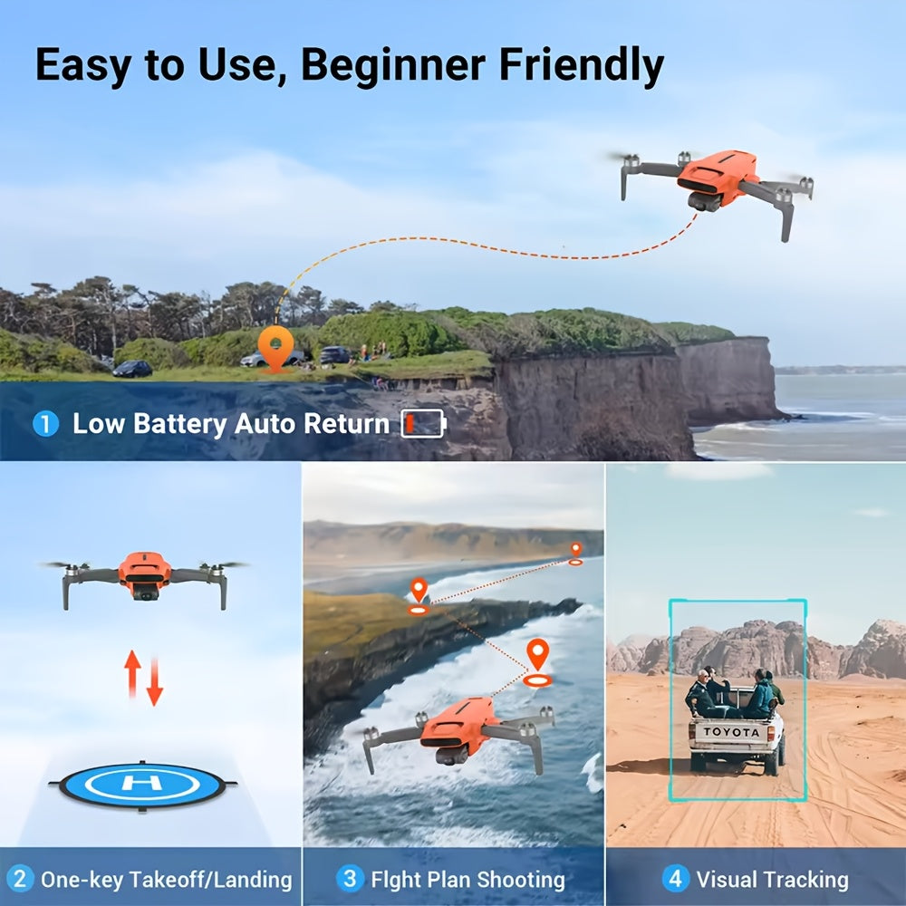 Arrived: FIMI 3 Drone Featuring Two Batteries And a Carrying , Capable of 4K Super Night Video, with a 9Km Range, a 3-Axis Gimbal, And Weighing Only 249G. This Ultralight, Foldable Professional RC Quadcopter Is Perfect for Ho
