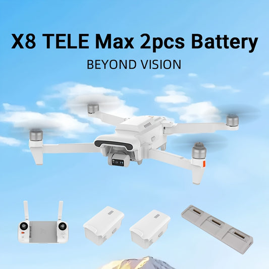 NEW 2025 FIMI X8 TELE MAX Drone 4K Professional HDR 48MP 3-Axis Gimbal Camera Drone with 2pcs 5000mAh Plus Battery Professional GPS 20KM RC Quadcopter And X8 Series Battery Two-Way Charging Hub New Arrivals, Birthdays Gifts