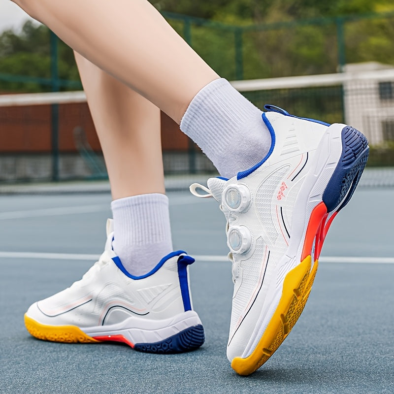 Men's & Women's Carbon-Sole Table Tennis & Multi- Training Sneakers - Low-Top All-Terrain Sneakers with Cushioning, for running, Tennis, Badminton, Pickleball - Breathable Sportswear (Unisex)