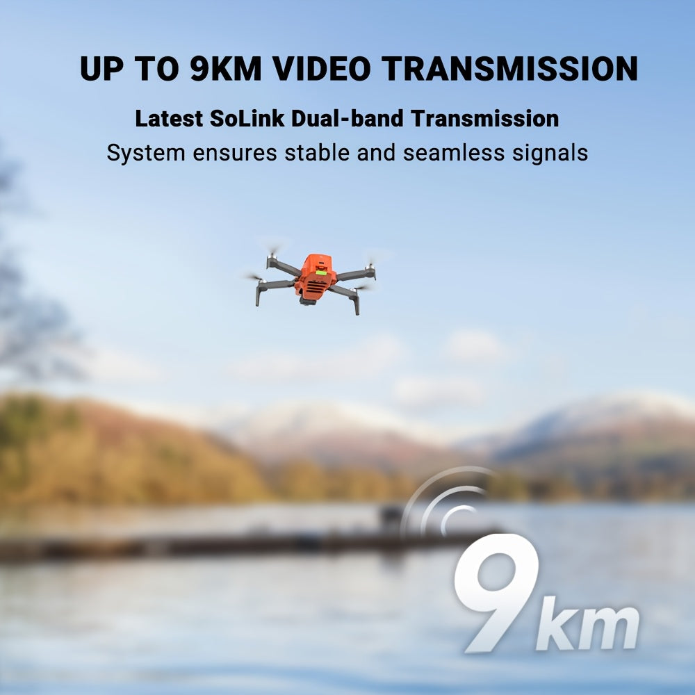 Arrived: FIMI 3 Drone Featuring Two Batteries And a Carrying , Capable of 4K Super Night Video, with a 9Km Range, a 3-Axis Gimbal, And Weighing Only 249G. This Ultralight, Foldable Professional RC Quadcopter Is Perfect for Ho