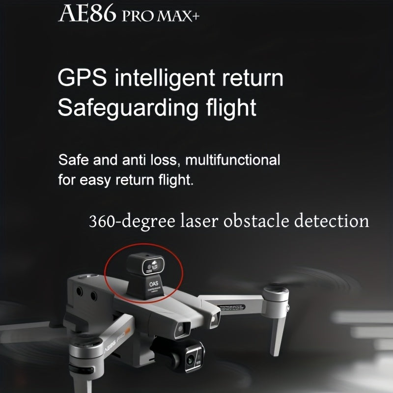 4K HD Grey Drone with 8-kilometer Digital Image Transmission, Laser Obstacle Avoidance Detection, And An English Touch Remote Controller. It Comes with An Air Drop Device for Daily Entertainment Use. It Features GPS Positioni