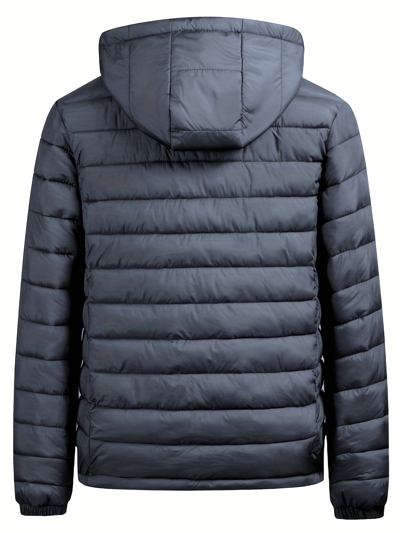 Men's winter Windproof warm Jacket hooded and detachable casual jacket, Men's Fashionable Quilted, Machine Washable - Heavy-Duty Cold Weather Coat, Men's Winter Outdoor Activities Slightly High Quality Jacket High Quality Bus